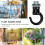 Ceiling Hook Iron 6pcs 0.9in 0.7in 11