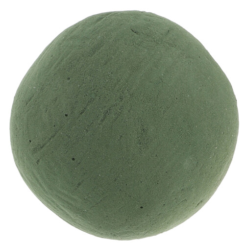 7Boules Mousse Verte Pour Décor Floral