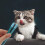 escova para manchas lacrimais de pets e para e cães 5