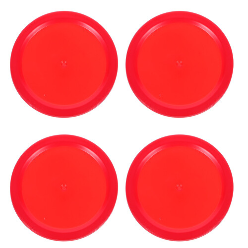 4 unid. 50 mm discos hóquei com peças goleiro e acessórios