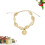 Concha Natural Pulseira Tornozelo Revestida 8