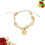 Concha Natural Pulseira Tornozelo Revestida 9