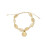 Concha Natural Pulseira Tornozelo Revestida 7