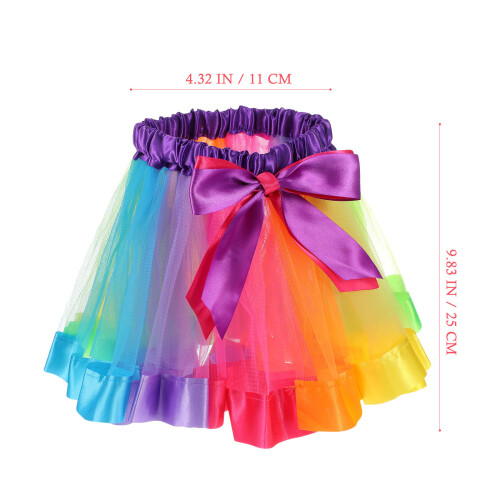 Tutu Com Babados Para 4 A 6 2