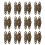 25 fivelas para de com fechadura vintage 3