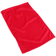 Manta De Fleece Flanela Para Pets Toalha Aconchegante Sólida Vermelha