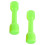 2 halteres plásticos ergonómicos para crianças, exercícios matinais 6