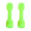2 halteres plásticos ergonómicos para crianças, exercícios matinais 4