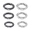 6 Unidades Redondos Para Sem (14mm + 12mm + 10mm) 1