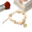 Concha Natural Pulseira Tornozelo Banho Mulheres 3