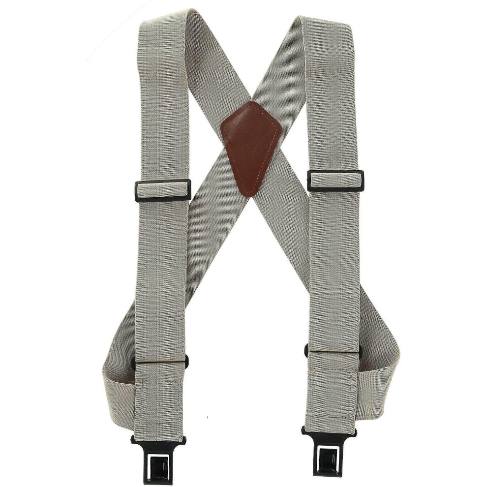 Kikidex (As Show, One Size) Elastic Outback Side Clip Ubee Trucker Suspenders (Men)
