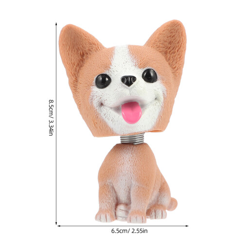 1 enfeite decorativo de cachorro, corgi para 1
