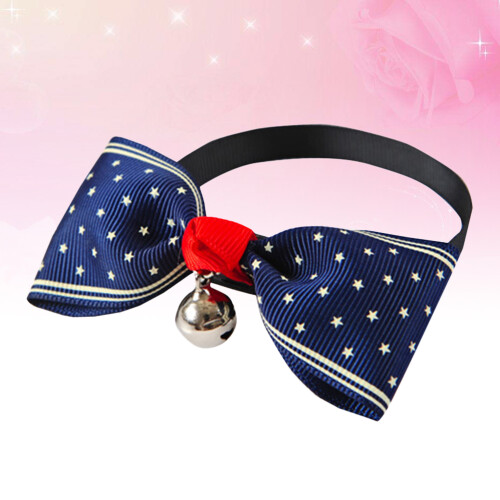 Pet Dot Halsband Katt Kattunge Mörkblå 1