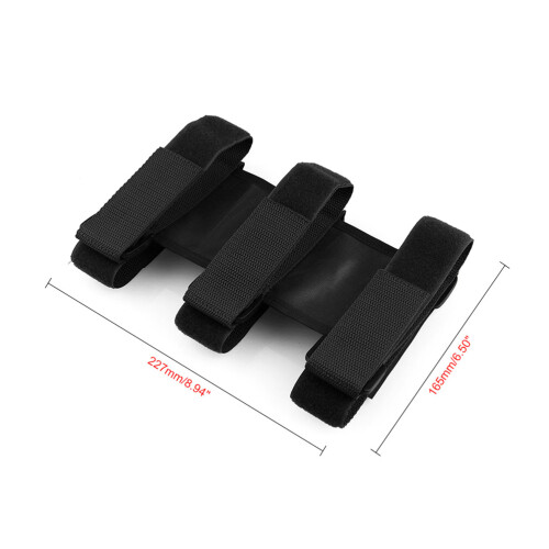 suporte ajustável universal para extintor com alça regulável preto 1