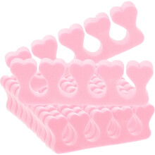 40Pcs Svamp Tå Separators För Manikyr Och Pedikyr (Rosa)