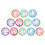 12 St Silicone Fiskelinsspolar Rund Form 1