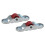 10Pcs Schiebetür Fenster Pulley Stumm Roller 14