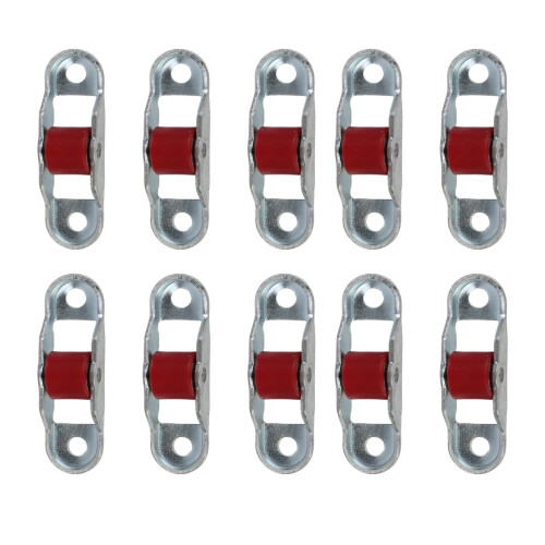 10Pcs Schiebetür Fenster Pulley Stumm Roller 2