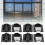 4 Sets Schiebetürrolle 25 mm Kleiderschrank 12