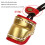 Leather Archery Finger Protector Guard in Red for Traditional Bow Shooting 9