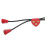 Leather Archery Finger Protector Guard in Red for Traditional Bow Shooting 8