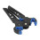 Composite Pulley Bow Bracket Mini Archery Holder Stand Rubber Bow Kickstand, Blue 14