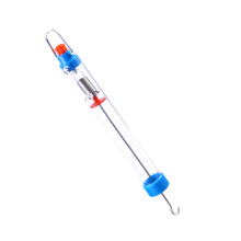 draagbare weegschaal van transparant plastic, 25 N / 2500 haak