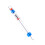 draagbare weegschaal van transparant plastic, 25 N / 2500 haak 1