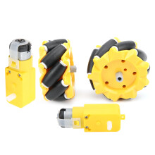 Mecanum-Rad für TT-Getriebemotor, Smart-Roboter,