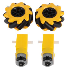 Mecanum-Rad für TT-Getriebemotor, Smart-Roboter,