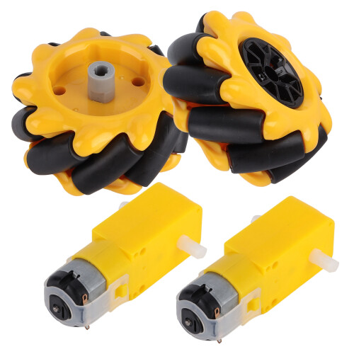 Mecanum-Rad für TT-Getriebemotor, Smart-Roboter, 1