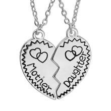 Moeder Dochter Gebroken Hanger Set Sieraad ( )