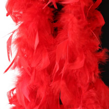 Environmentally Friendly Feather Boa for Dress-up & Crafts 1.5m Yellow Feather
