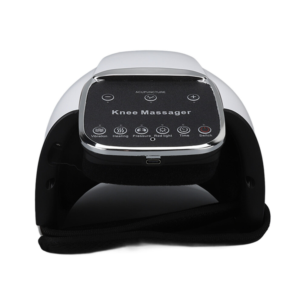 Electric Knee Massager Heated Vibration Device 2600mAh Cordless