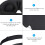 Sleepmaske Verstellbar Memory Foam 3D Augenmaske 7