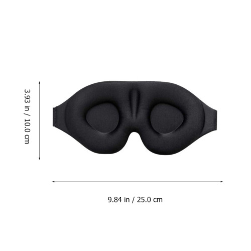 Sleepmaske Verstellbar Memory Foam 3D Augenmaske 1