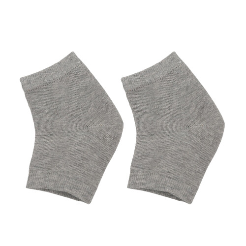 Calcetines De Gel Con Punta Para Y Agrietada Gris