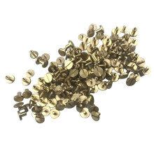 20St Gouden DIY Schroefnieten Messing Voor Leer Riem Handtas Sier