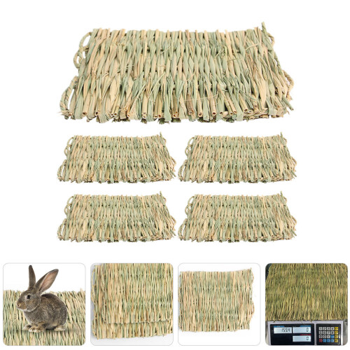estera de paja para conejos y pequeños , 5 , de 2