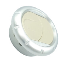Deflector Salida Aire Acondicionado Universal Para Rv Autobús Redonda