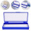 2 fundas, 50 portaobjetos, cajas patológicas envío (azul oscuro) 5