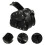 2Pcs Black PU Motorcycle Tool Saddlebags for Storage 7