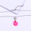 3 Unidades Collar Donut Dibujos Aleación 10