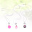 3 Unidades Collar Donut Dibujos Aleación 8