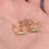3 Pares De Pendientes Sin Perforación Ajustables Diy 10