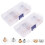 2 Cajas De De Pendiente Tipo Pasador Con Y Tapa 6