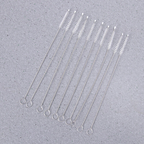 10 uds 17 cm para botella, leche y acero 2