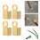 Kit 500 abrazaderas para , cordones, accesorios joyas 6