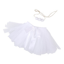 jupe tutu bébé bandeau pour photo nouveauné
