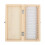 caja de madera para almacenamiento de especímenes y microscopio 6